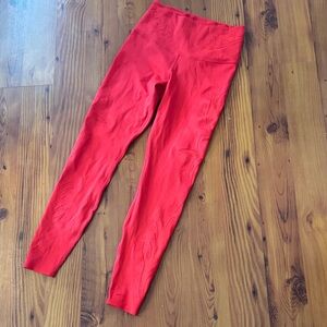 Nike Red Leggings